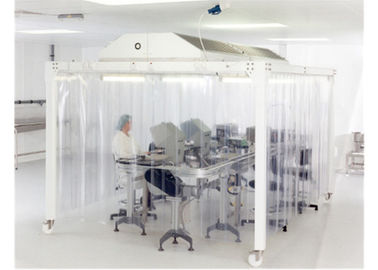 Recinto limpio modular de Softwall del laboratorio de la fan de EBM/sitio limpio de la clase 10000 del hospital