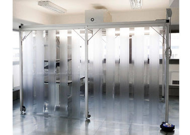 SUS304/SS304 sitio limpio de la farmacia de la clase 100 con la pared de cortina plástica del PVC