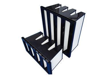 4 paquetes F8 - filtro de aire compacto de F9 HEPA para el ³ /H del flujo de aire de los productos farmacéuticos los 3800m