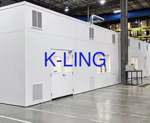 Panel Sándwich de 50mm para Módulo de Sala Limpia con Rango de Purificación ISO5 ISO6 ISO7 ISO8 para Uso Industrial