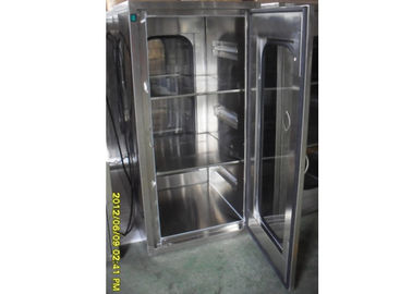 Caja de paso del recinto limpio del laboratorio con Mechinaical Interlocker/el equipo del sitio limpio