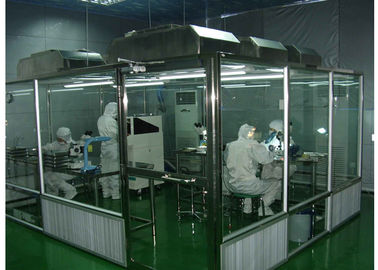 Clase 100 - 10000 del sitio limpio del hardwall del semiconductor del ISO con la unidad de filtrado de la fan