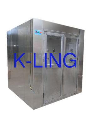 Ducha de aire del cargo del acero inoxidable 304 del control automático con la filtración de HEPA