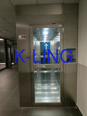 Ducha de aire del recinto limpio de la pintura a pistola de la clase 8 con la boca del acero inoxidable