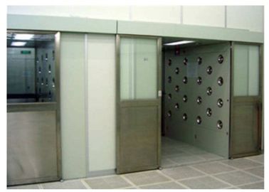 La cabina de ducha auto de aire de la puerta deslizante con el polvo cubrió la pared/el motor de DC