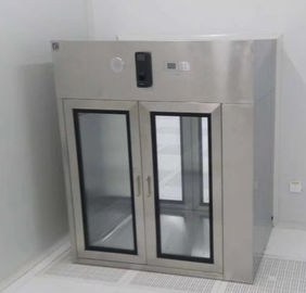 Caja de paso industrial farmacéutica del acero inoxidable para la velocidad de aire del recinto limpio 0.45m/s