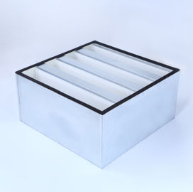 V mini filtro de aire del plisado HEPA del banco H13 en área de los medios de la industria 10sqm de Pharma