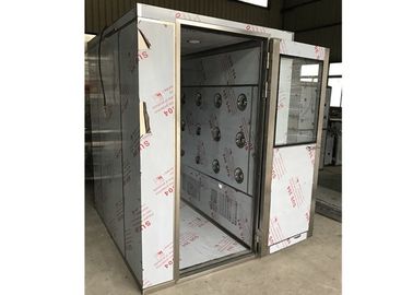 Ducha de aire de acero del recinto limpio SUS304 para el instrumento exacto/la industria