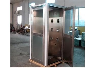 L mecanografía la ducha de aire del recinto limpio de la dirección de la puerta con la anchura de encargo para el área limpia