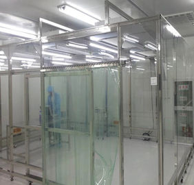 sitio limpio de 300Lux Softwall, caja de paso libre de polvo del recinto limpio del proyecto de llavero del acero inoxidable
