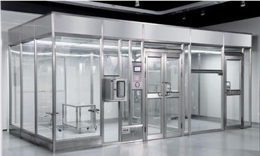 Sitio limpio farmacéutico de la HVAC Moudlar Hardwall con el filtro H14 ISO5 de HEPA