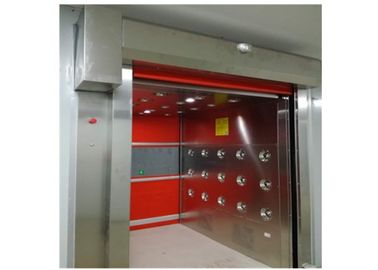 Túnel teledirigido de la ducha de aire de la puerta con soplar auto lateral tres