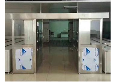 Puerta deslizante doble auto de poco ruido del sitio limpio de la ducha de aire para la industria exacta del instrumento