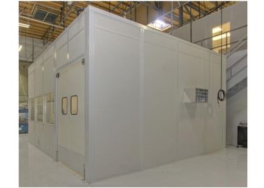 Cabina limpia de acero del panel de bocadillo del color del certificado del CE para la fábrica de la comida