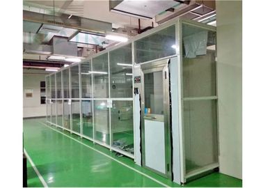 Sitio limpio de Softwall de la instalación fácil/cabina limpia con la puerta de la ducha de aire