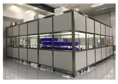 Sitio limpio de Softwall del marco de aluminio del perfil para la investigación científica