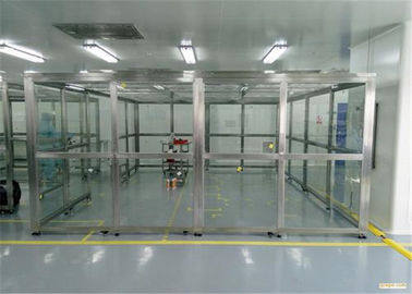 Sitio limpio vertical del PVC Softwall del marco del SUS 304
