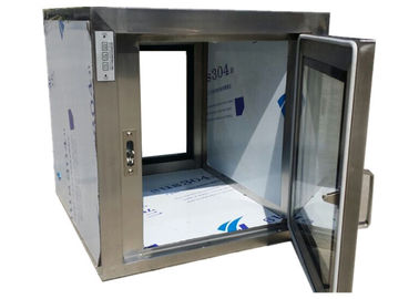 Caja de paso farmacéutica del sitio limpio con 110V/60HZ, recintos limpios de Softwall