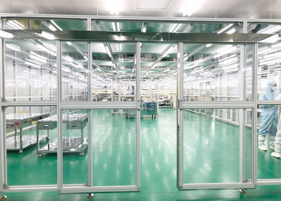 La instalación del sitio limpio modular 1000 del marco del SUS 304 de la clase/del sitio limpio de Softwall