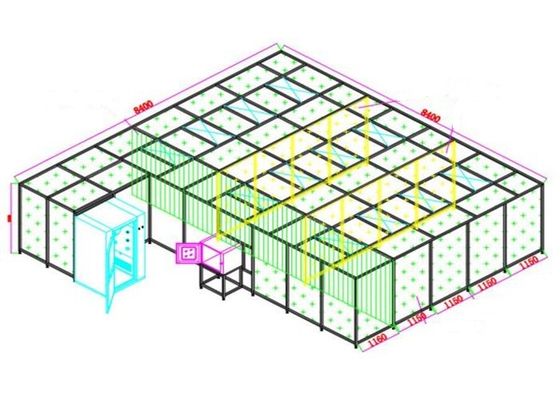 Recintos limpios modulares del softwall de la CA 220V para la purificación parcial