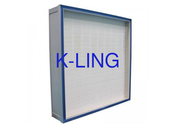 EN médico 1822 sistema del filtro de H13 del sello del gel del GMP/de H14 HEPA para el sitio limpio