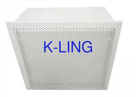 Clase 10000 de la caja terminal del filtro de Hepa del recinto limpio para la planta electrónica