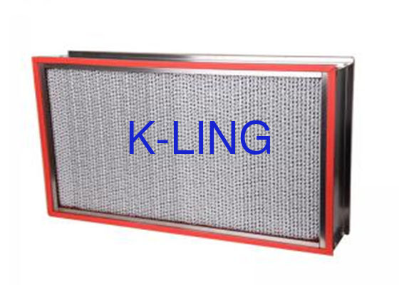 Pegamento rojo de alta temperatura del silicón del filtro de extractor del horno de la hornada de 250 ℃