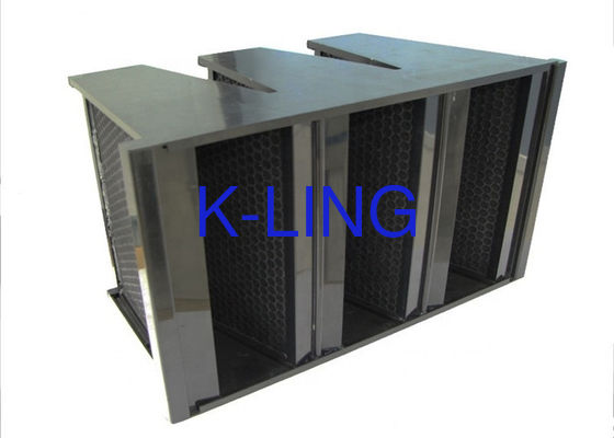 V la célula activó el carbono que el filtro de aire granular quita el olor del olor con el marco del ABS