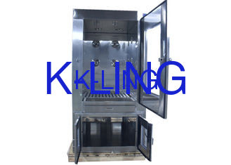 Suele la caja de paso de la ducha de aire del soporte con 380V/50HZ, el soplar lateral tres