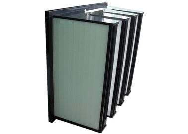 Filtro de aire rígido del polvo de la multa del filtro del banco de MERV 15 V para el aire que da unidades