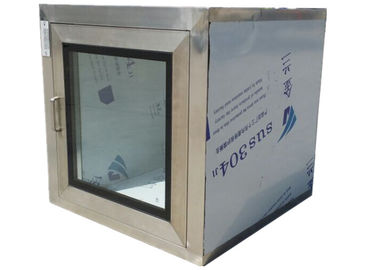 Caja de paso estática del recinto limpio farmacéutico con el acero inoxidable 304