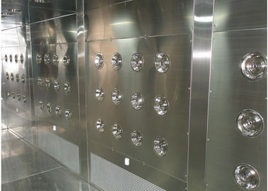 Túnel modificado para requisitos particulares de la ducha de aire con el sistema automático de la puerta deslizante y de control del PLC