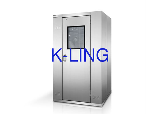 Túnel fotoeléctrico de la ducha de aire del control 25m/S con la puerta doble auto